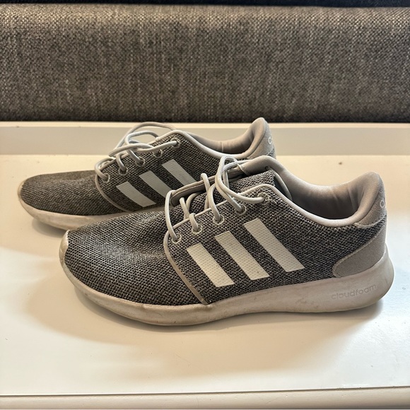 adidas Shoes - Adidas Cloudfoam Racer 2.0 Sneaker Tennis Shoes Grey Women Size 6.5